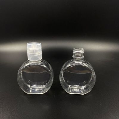 Круглые устранимые бутылки контейнера дезинфицирующего средства 30ml руки пустые