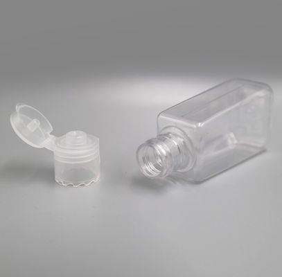 Бутылки пластмасового контейнера емкости геля 60ml дезинфектанта руки