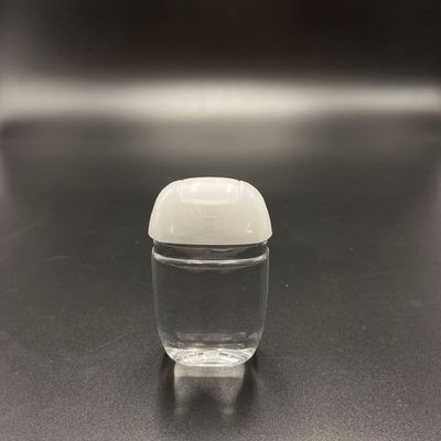Устранимая бутылка дезинфицирующего средства руки 30ml 60ml трапецоидальная пустая с головой карты