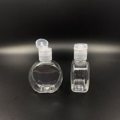 Круглые устранимые бутылки контейнера дезинфицирующего средства 30ml руки пустые